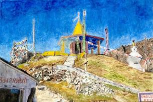 A Temple in the Himalayas